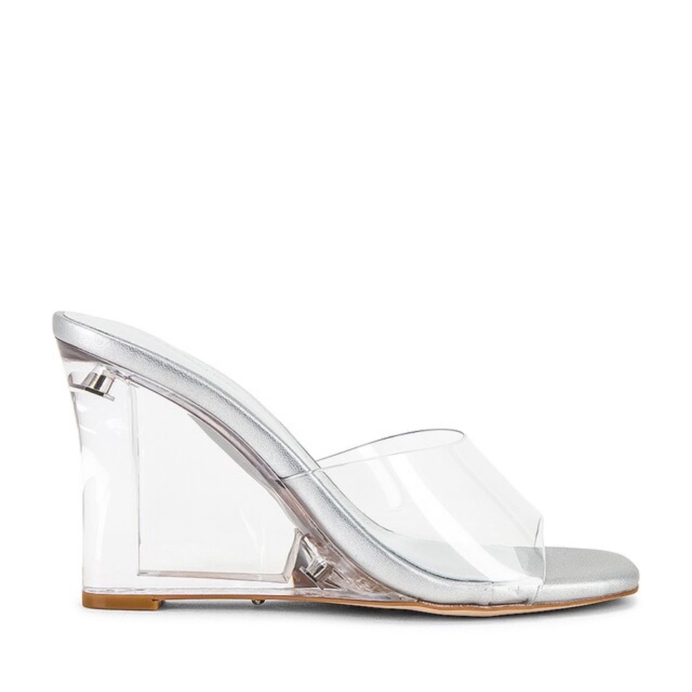 Tony Bianco Alessi Sandal in Clear Vinylite